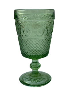 Taça Decorativa De Vidro Verde - comprar online