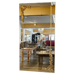 Espelho Grande com Moldura Sobreposta e Borda Infinita