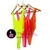 BODY ANASTASIA CON MANGUITAS Y MEDIAS NARANJA FLUO - tienda online