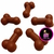Set de trío de bombones Pene de chocolate (3 piezas) - comprar online