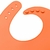 Babador de Silicone com Pega Migalhas - Laranja - comprar online