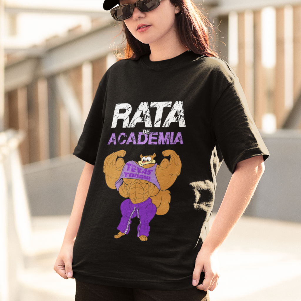 Camiseta rato de academia