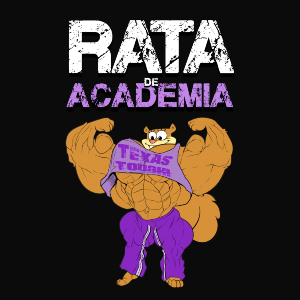 Camiseta rato de academia