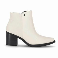 Bota Feminina Piccadilly off white Ref 766001 - comprar online