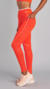 Legging Texture Snake - Vermelho Radiante