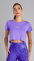 T-Shirt Cropped Misty - Energy