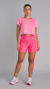 T-Shirt Cropped Misty - Rosa Blush na internet