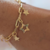 Pulseira estrelas diamantadas - comprar online