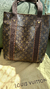 bolsa louis vuitton cabas beaubourg tote monograma - comprar online