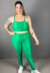 Conjunto de Legging Valkiria Verde Plus Size