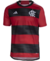 Camisa Flamengo I 23/24 Torcedor Adidas Masculina - Vermelho e Preto