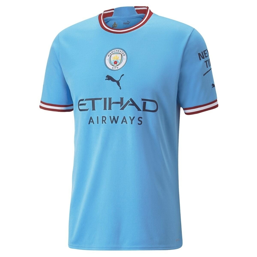 Camisa Manchester City Home 22/23 Jogador Puma Masculina - Azul