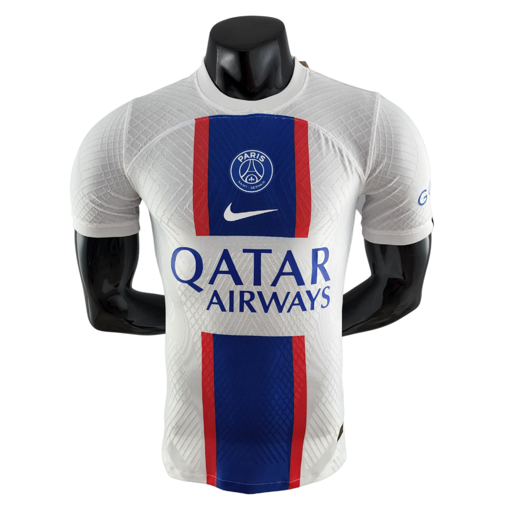 Camisa Paris Saint Germain psg Away Shirt Branca 21/22 em Promoção