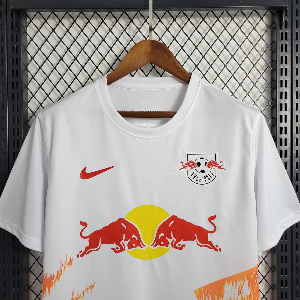 Camisa RB Leipzig 23/24 Torcedor Nike Masculina - Branco