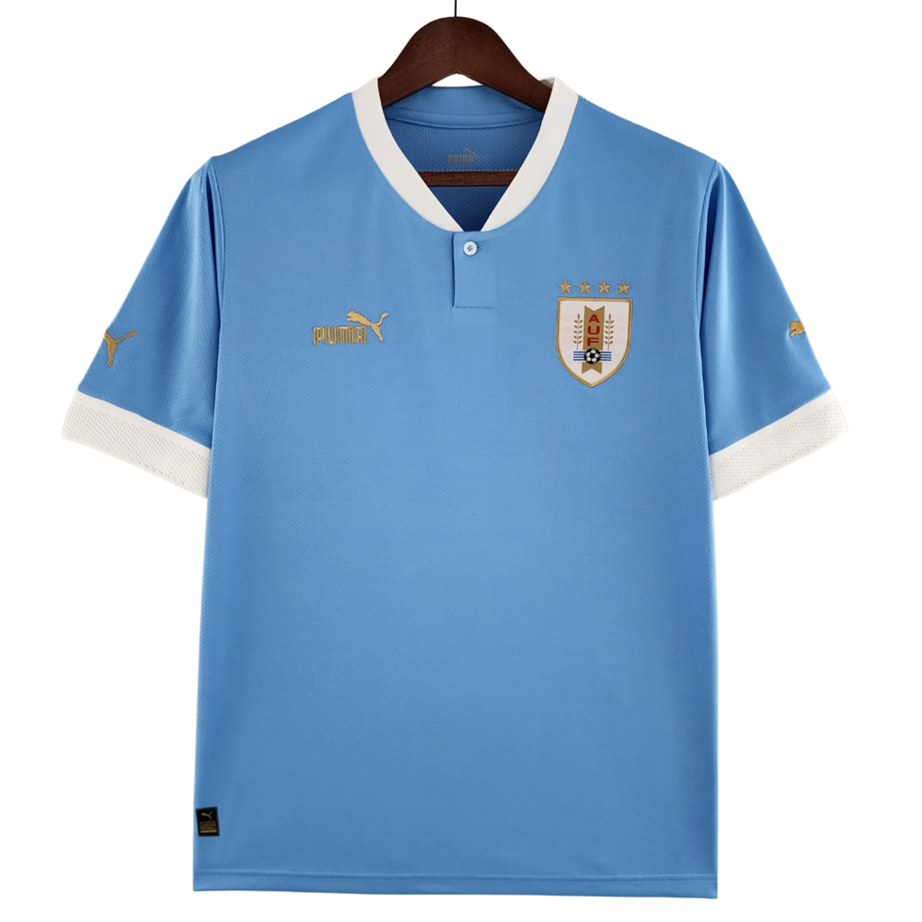 Camiseta URUGUAY escudo celeste