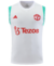 Regata Manchester United Treino 22/23 Torcedor Adidas Masculina - Branca