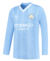 Camisa Manchester City 23/24 Manga Longa Puma Masculino - Azul