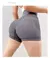 Short de academia feminino cintura alta push up booty curto, sexy barriga controle Yoga col - FAST STORE