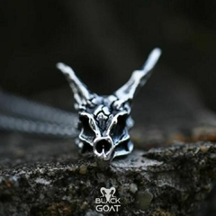 Pingente - Dragon Skull - Black Goat