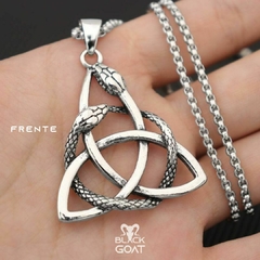 Pingente - Triquetra with Snake (Grande) na internet