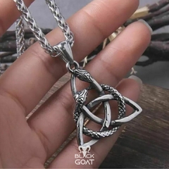 Pingente - Triquetra with Snake (Pequena) na internet