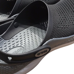 Sandália Crocs LiteRide 360 Black/ Slate Grey - loja online