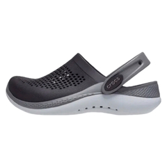 Sandália Crocs LiteRide 360 Black/ Slate Grey - comprar online