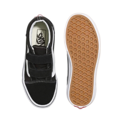 Tênis Vans Infantil Old Skool Black White na internet