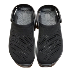 Sandália Crocs LiteRide 360 Black/ Slate Grey na internet