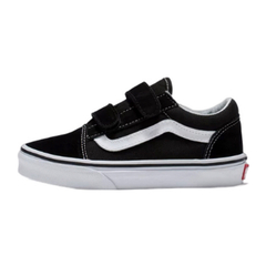 Tênis Vans Infantil Old Skool Black White