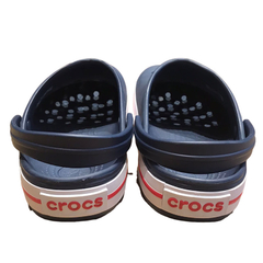 Sandália Crocs Crocband Clog Navy/ Red - loja online