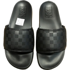 Chinelo Vans Slide - On La Costa Checkboard Black Black - comprar online