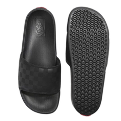 Chinelo Vans Slide - On La Costa Checkboard Black Black na internet