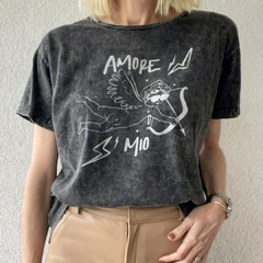 Remera Amore Gris en internet