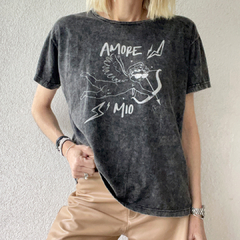 Remera Amore Gris - comprar online