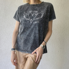 Remera Love Gris - comprar online