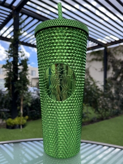 Vaso Starbucks Green Gold