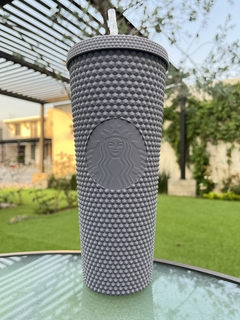 Vaso Starbucks Clear Grey