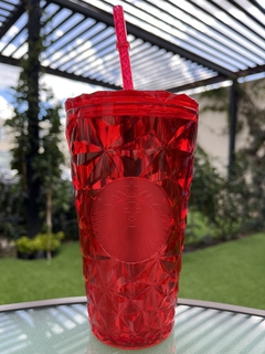 Vaso Starbucks Bright Red