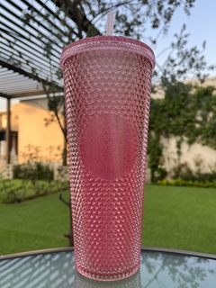 Vaso Starbucks Crystal Glitter Pink