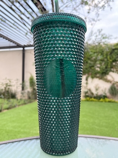 Vaso Starbucks Glitter Green