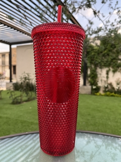 Vaso Starbucks Crystal Red