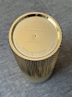 Imagen de Vaso Starbucks Solid Gold