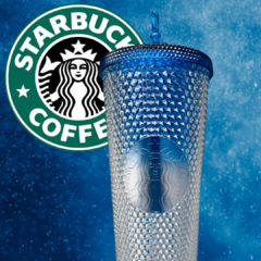 Vaso Starbucks Crystal Blue - tienda en línea