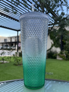 Vaso Starbucks Crystal Blurred Green