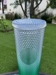 Vaso Starbucks Crystal Blurred Green - comprar en línea