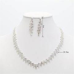 Conjunto de joyas chapado en plata (CMP CJT10010) en internet