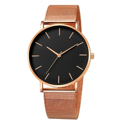 Reloj Minimalist Men Fashion Ultra Thin Watches Simple Men Business Stainless Steel Me (CMP RLJH1004) - tienda en línea