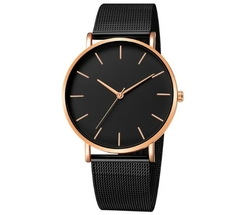 Imagen de Reloj Minimalist Men Fashion Ultra Thin Watches Simple Men Business Stainless Steel Me (CMP RLJH1004)