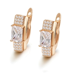 Pendientes de aro baño de oro 18k (CMP ART10032) - comprar en línea